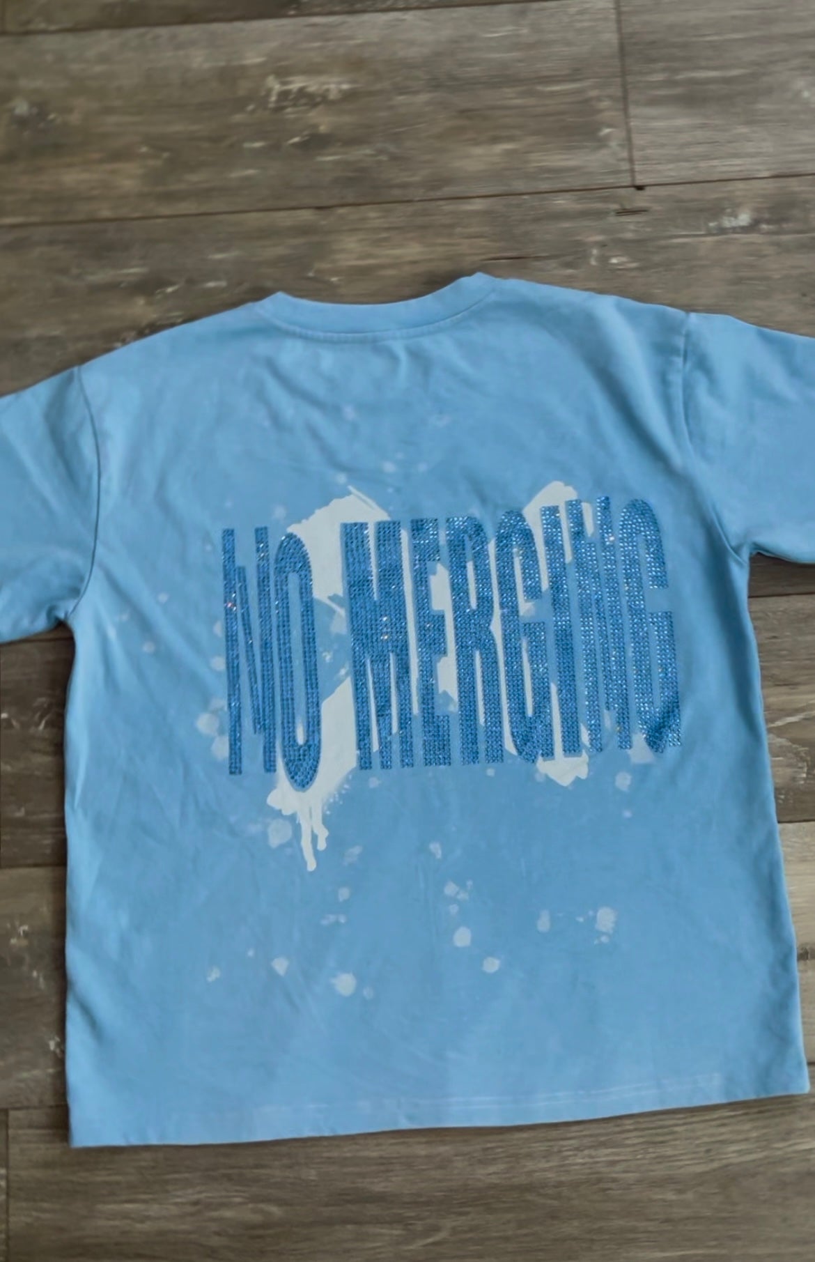 Ice Blue “Own Path” Tee🥶