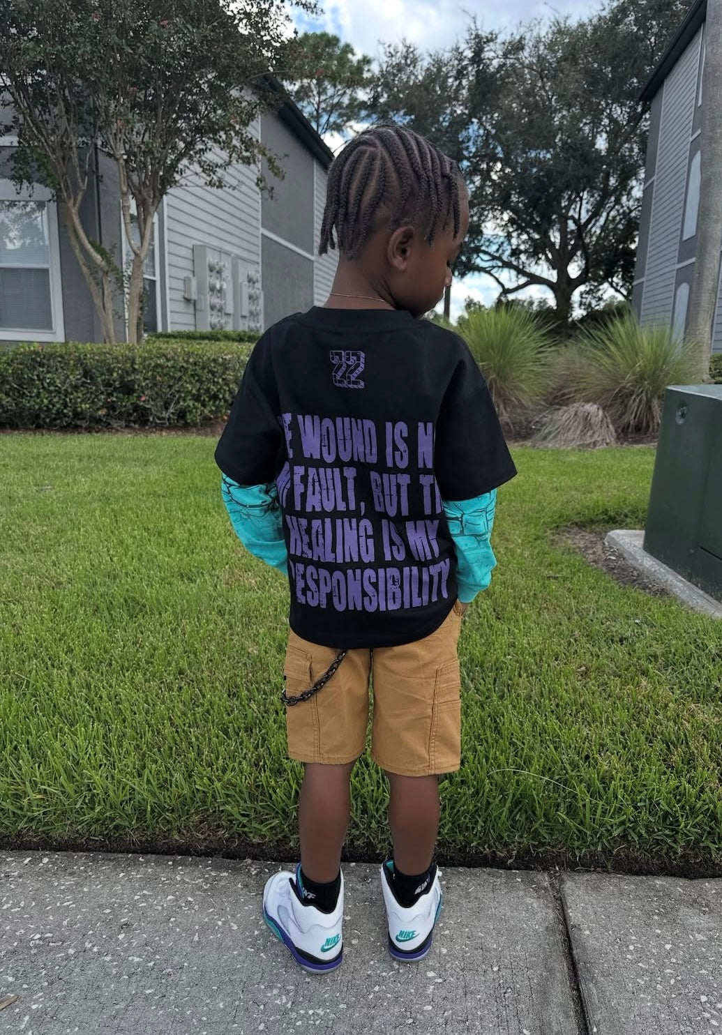 Purple Sea "BB" Long Sleeve🧬
