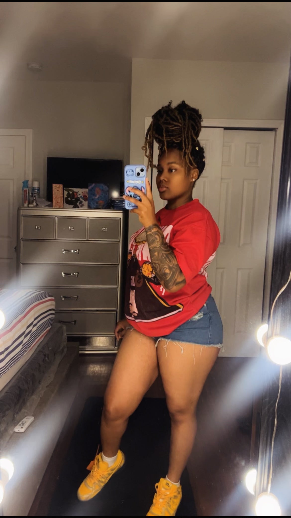 FiRE RED "OWN PATH" TEE ❤️🔥