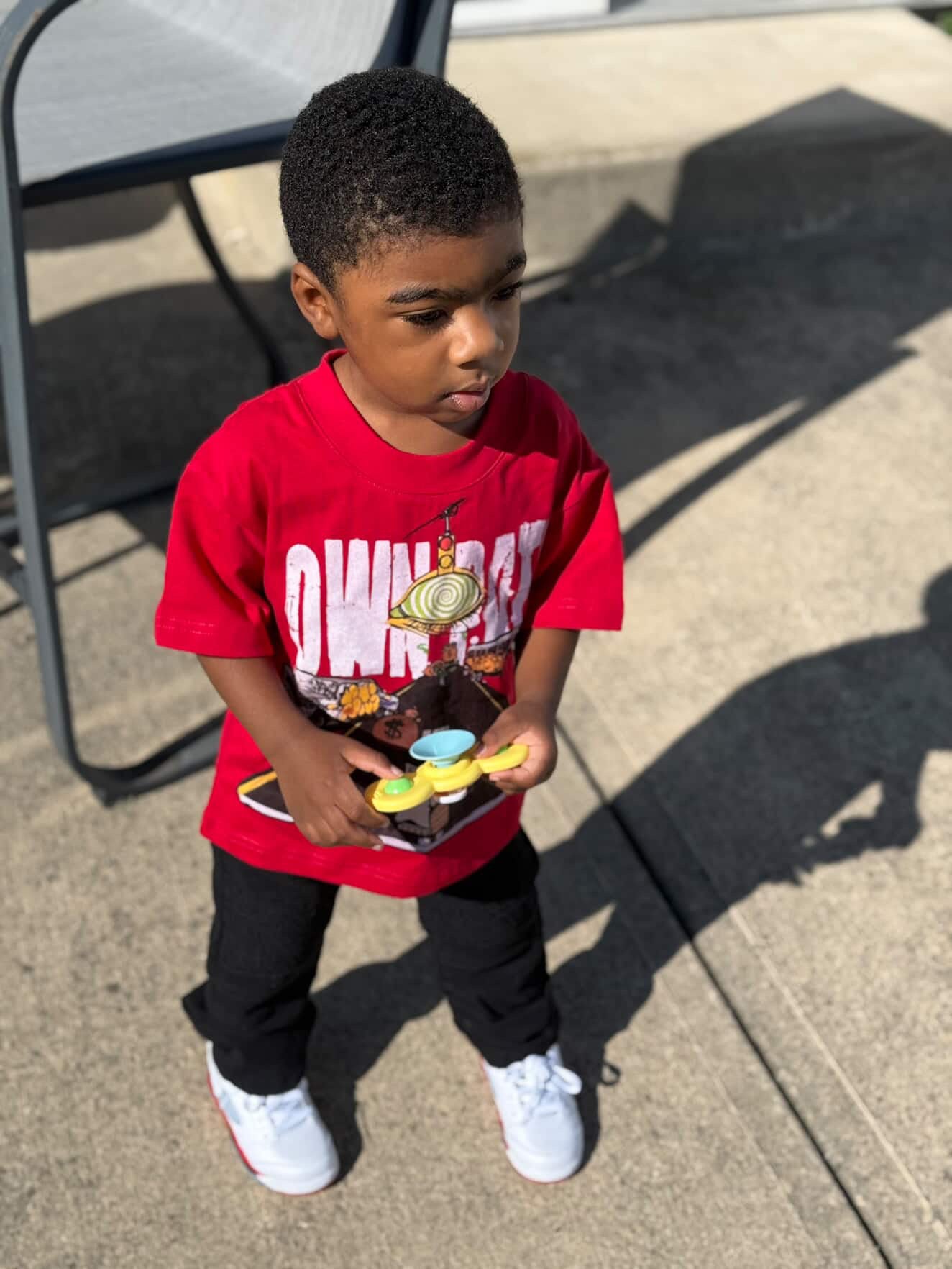 FiRE RED "OWN PATH" TEE ❤️🔥