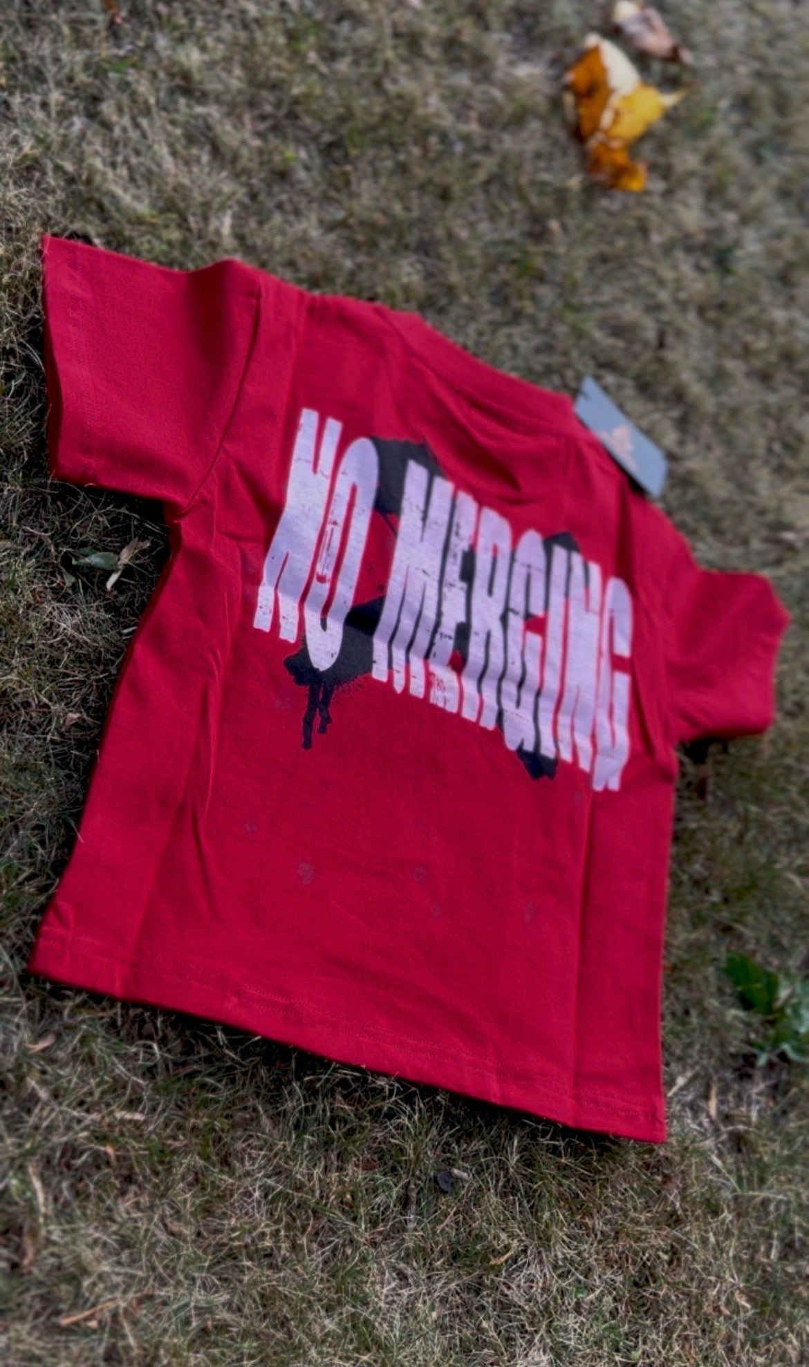 FiRE RED "OWN PATH" TEE ❤️🔥
