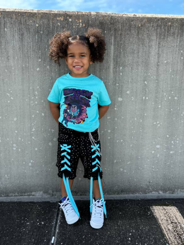 Grape "BB" Tee