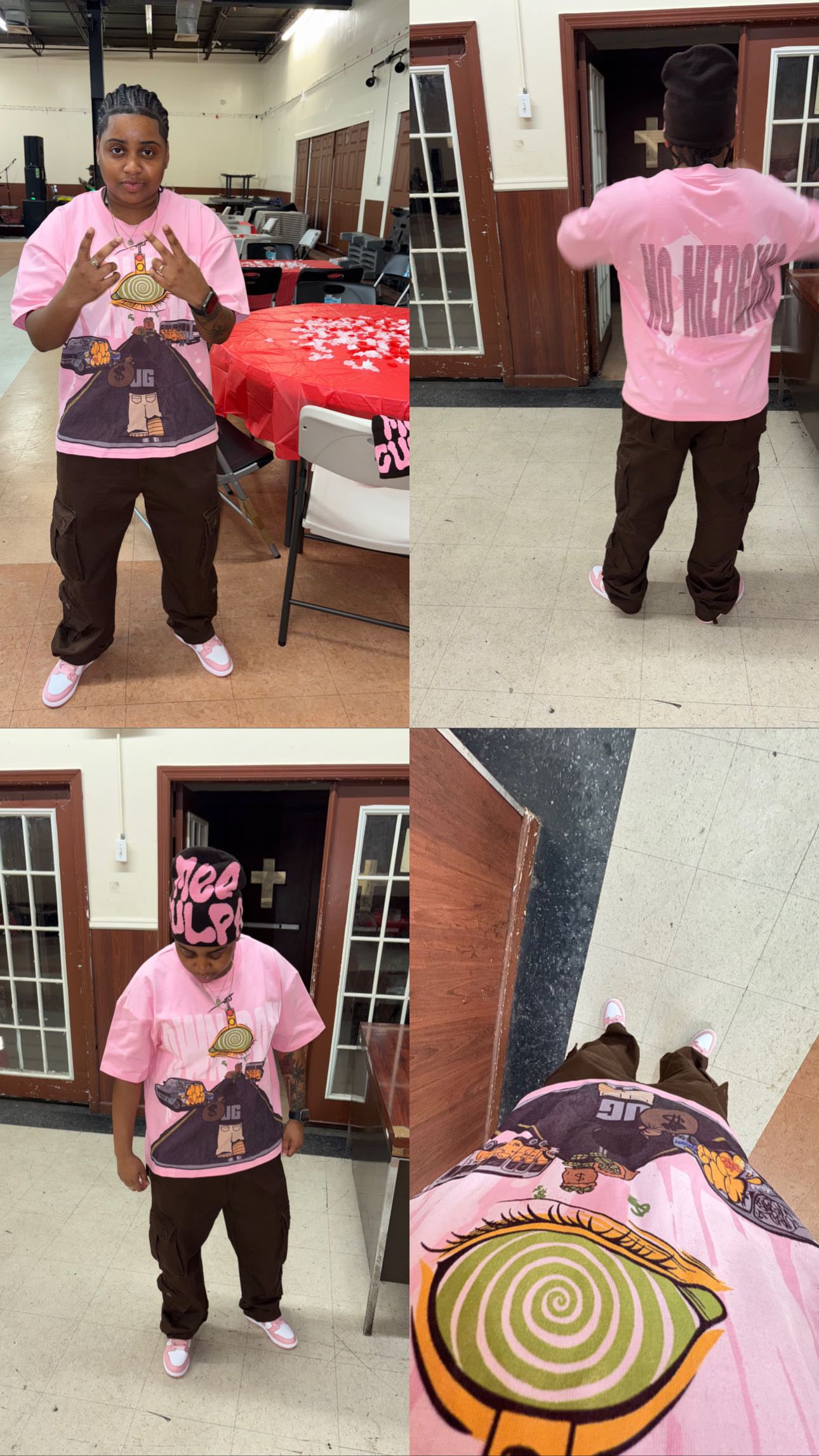 PiNK PARADiSE “OWN PATH” TEE🌺