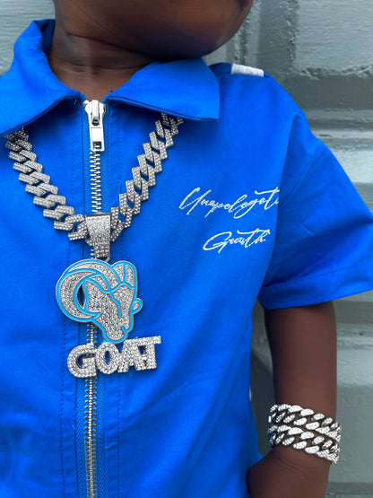 Royal “ROOT LiGHTNiNG” Zip Up🌀