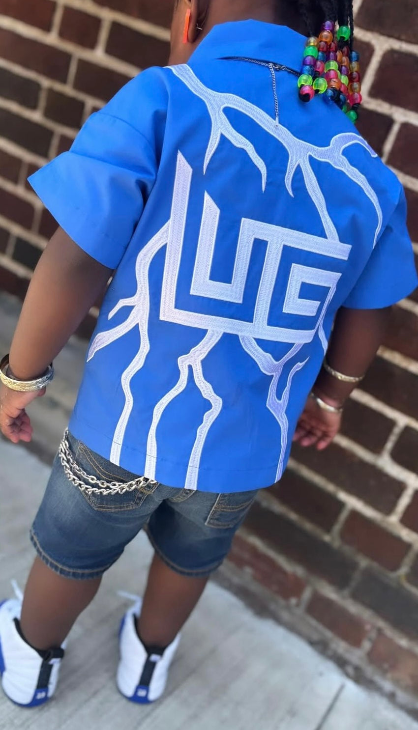 Royal “ROOT LiGHTNiNG” Zip Up🌀