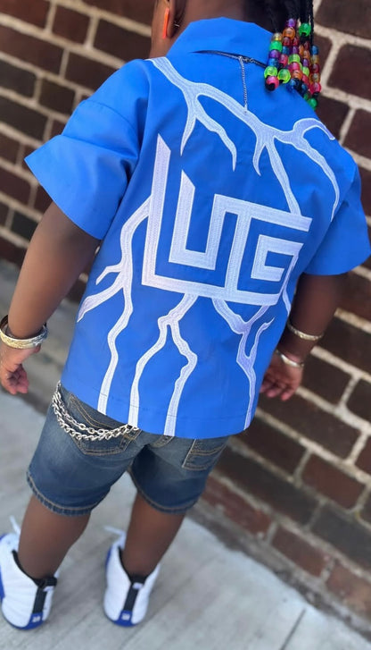 Royal “ROOT LiGHTNiNG” Zip Up🌀