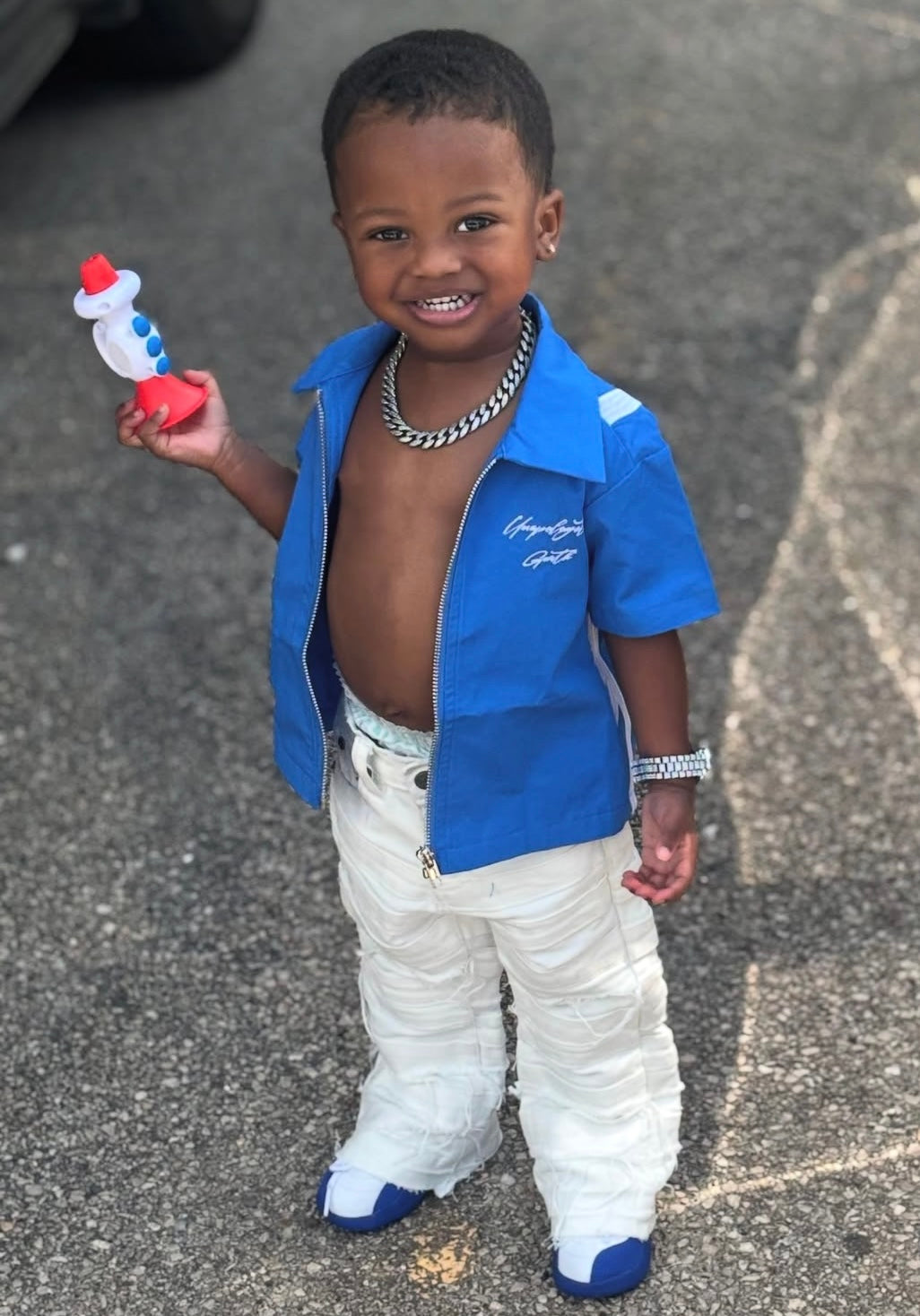 Royal “ROOT LiGHTNiNG” Zip Up🌀