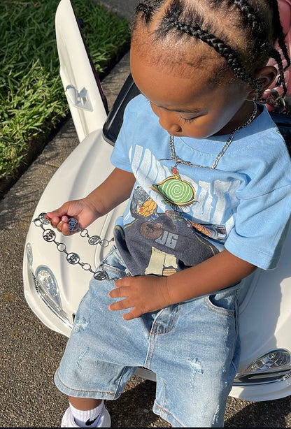 Ice Blue “Own Path” Tee🥶