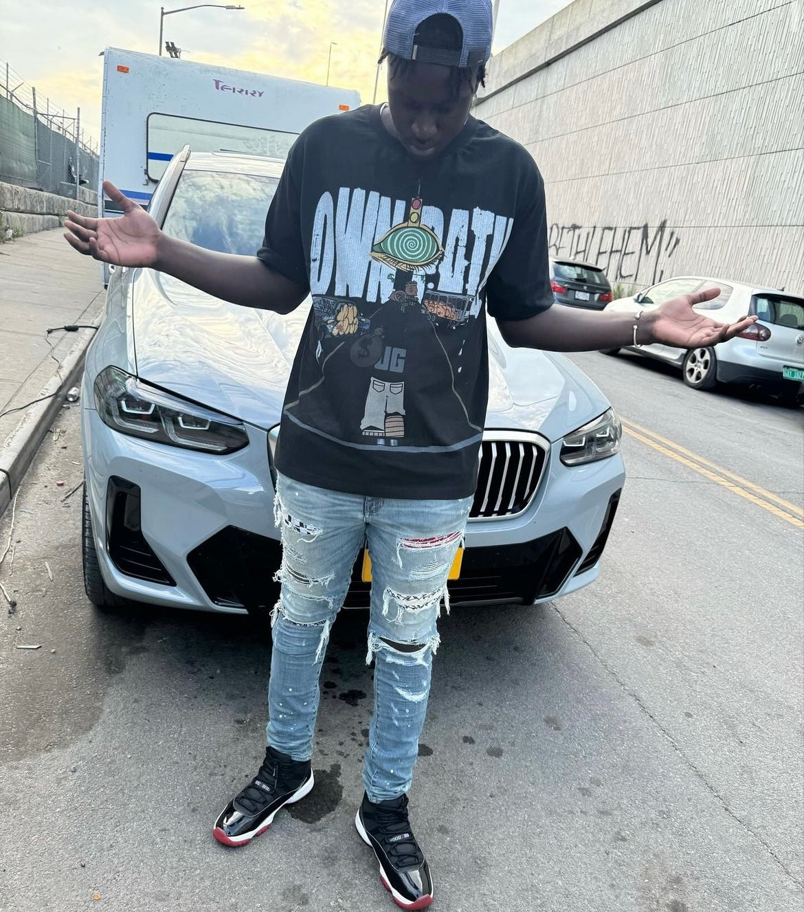 Black Cherry "Own Path" Tee 🍒