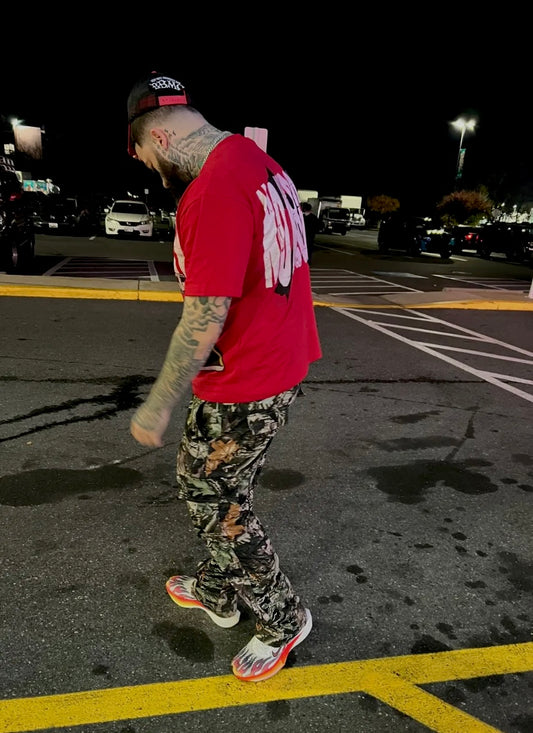 FiRE RED "OWN PATH" TEE ❤️‍🔥