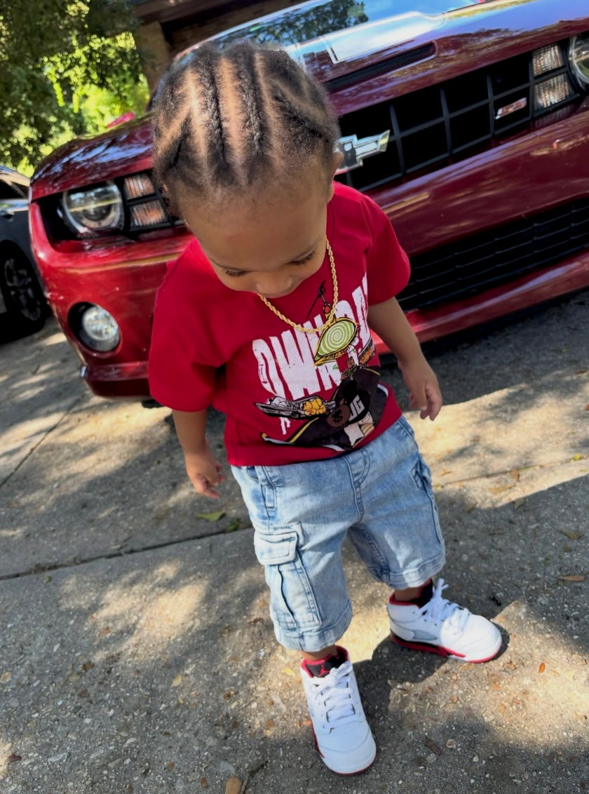 FiRE RED "OWN PATH" TEE ❤️‍🔥