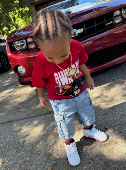 FiRE RED "OWN PATH" TEE ❤️‍🔥