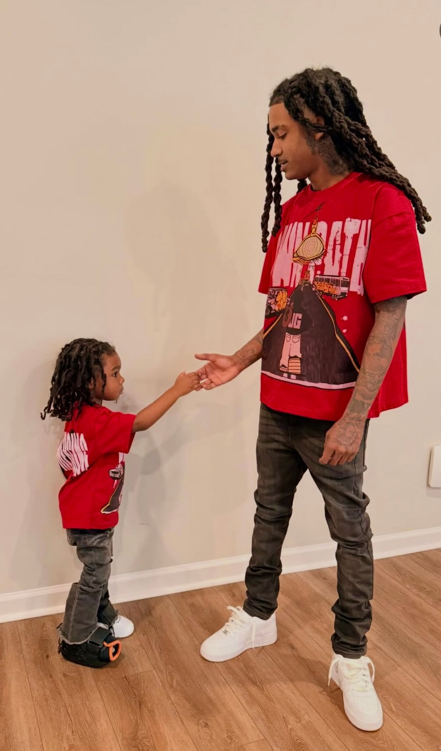 FiRE RED "OWN PATH" TEE ❤️‍🔥