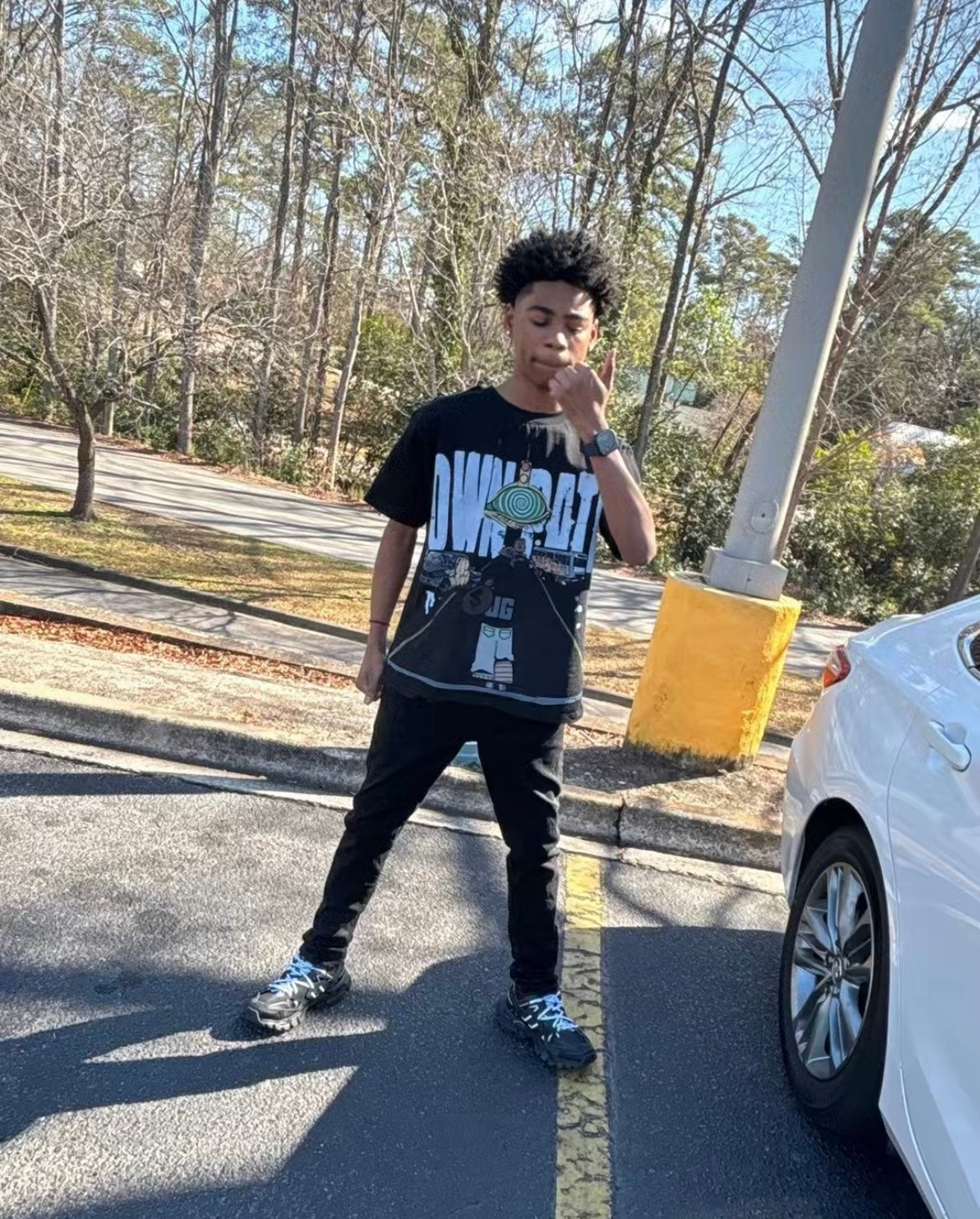 Black Cherry "Own Path" Tee 🍒