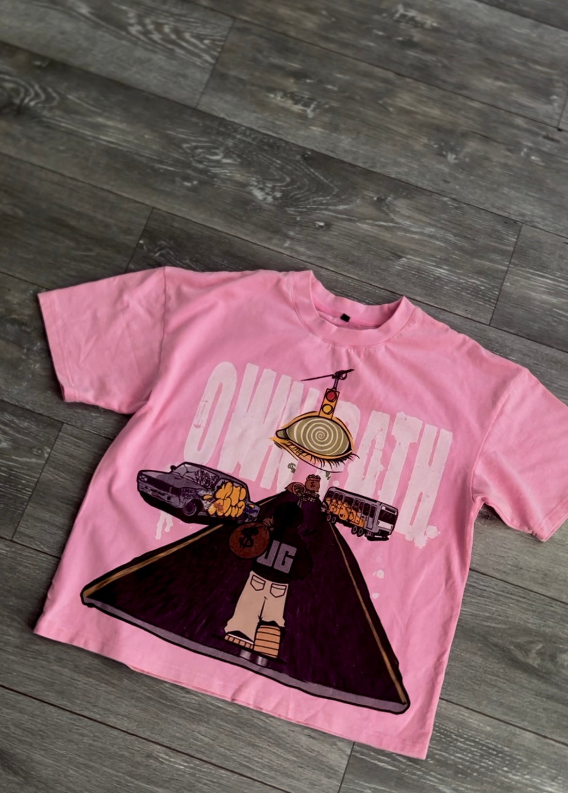 PiNK PARADiSE “OWN PATH” TEE🌺