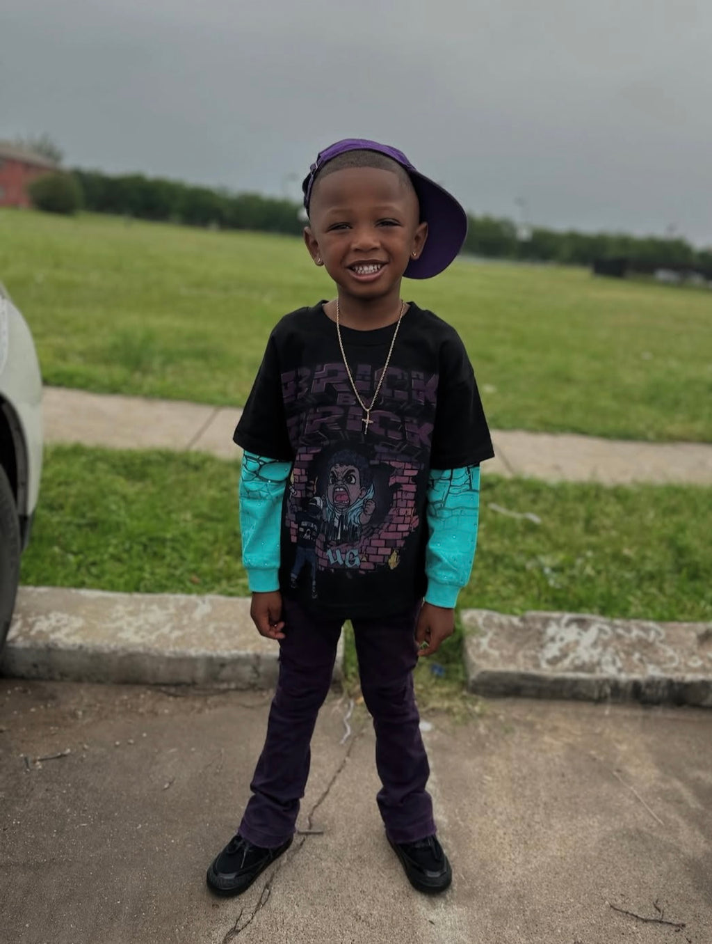 Purple Sea "BB" Long Sleeve🧬