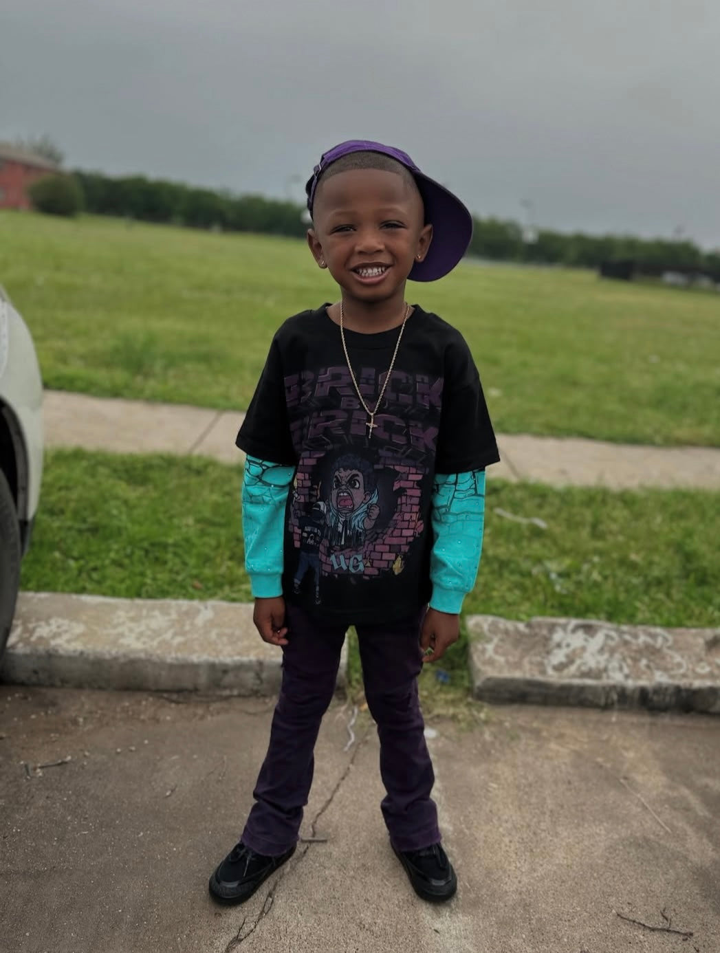 Purple Sea "BB" Long Sleeve🧬