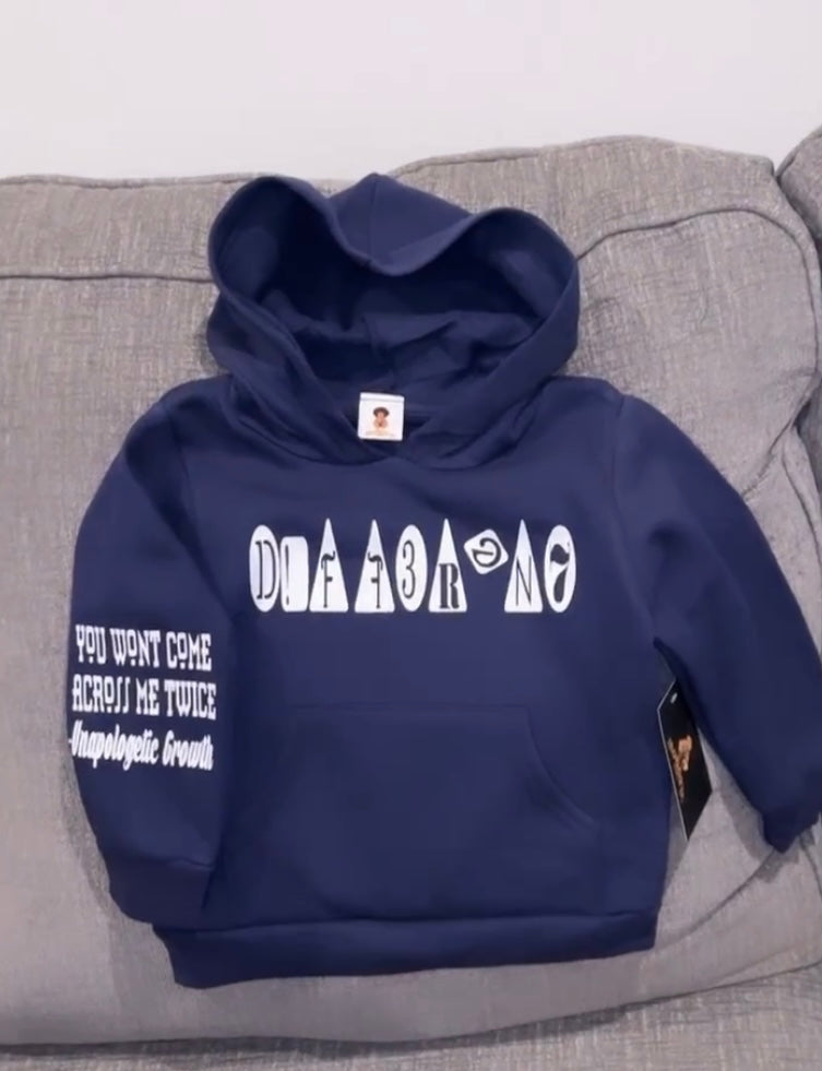 Toddler "Different" Hoodies