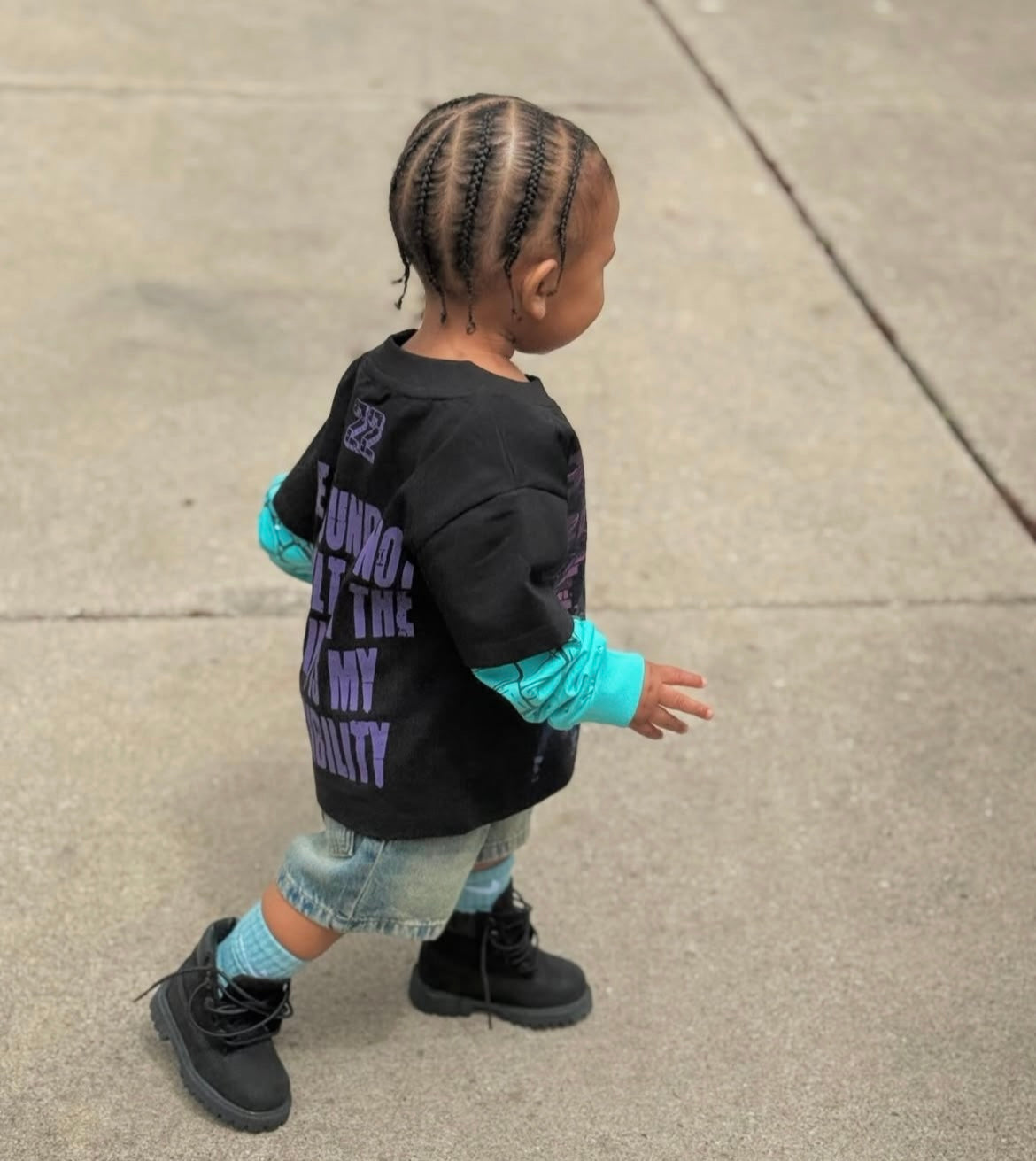 Purple Sea "BB" Long Sleeve🧬