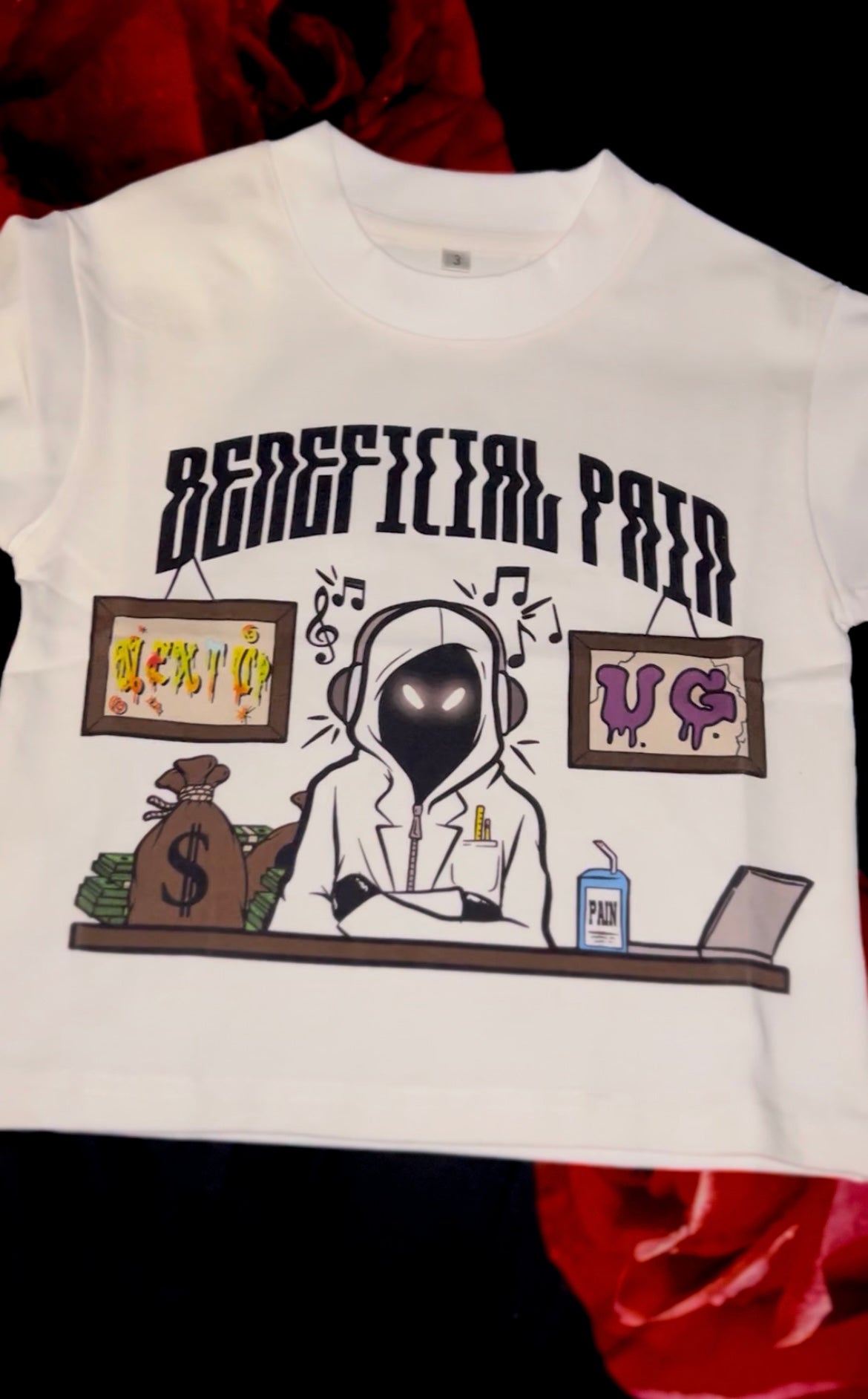 Pure “BP” Tee 🤍 (1OF1)