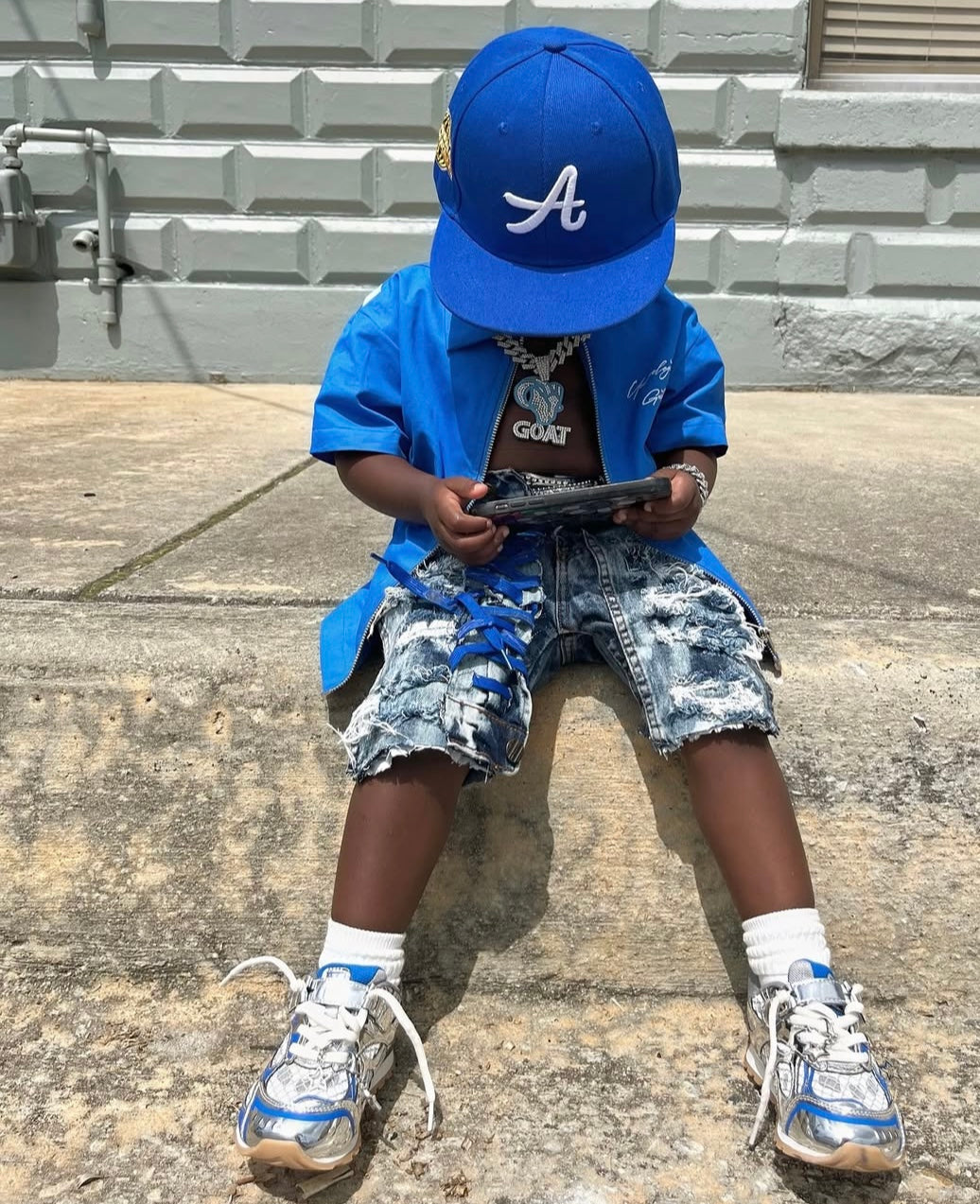 Royal “ROOT LiGHTNiNG” Zip Up🌀