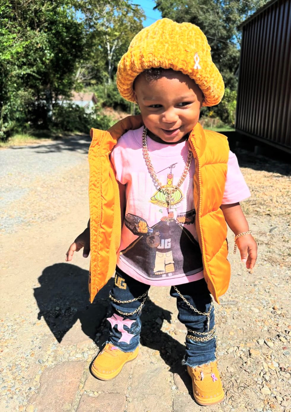 PiNK PARADiSE “OWN PATH” TEE🌺