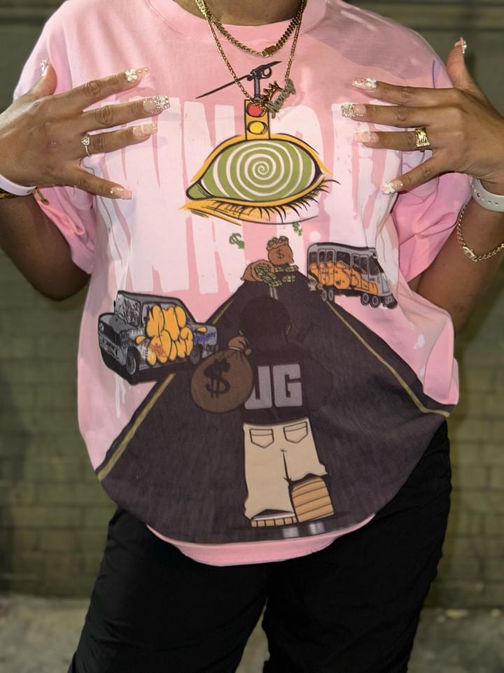 PiNK PARADiSE “OWN PATH” TEE🌺