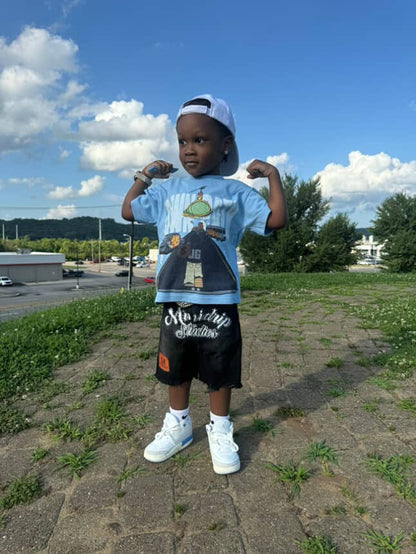 Ice Blue “Own Path” Tee🥶