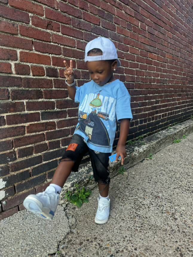 Ice Blue “Own Path” Tee🥶