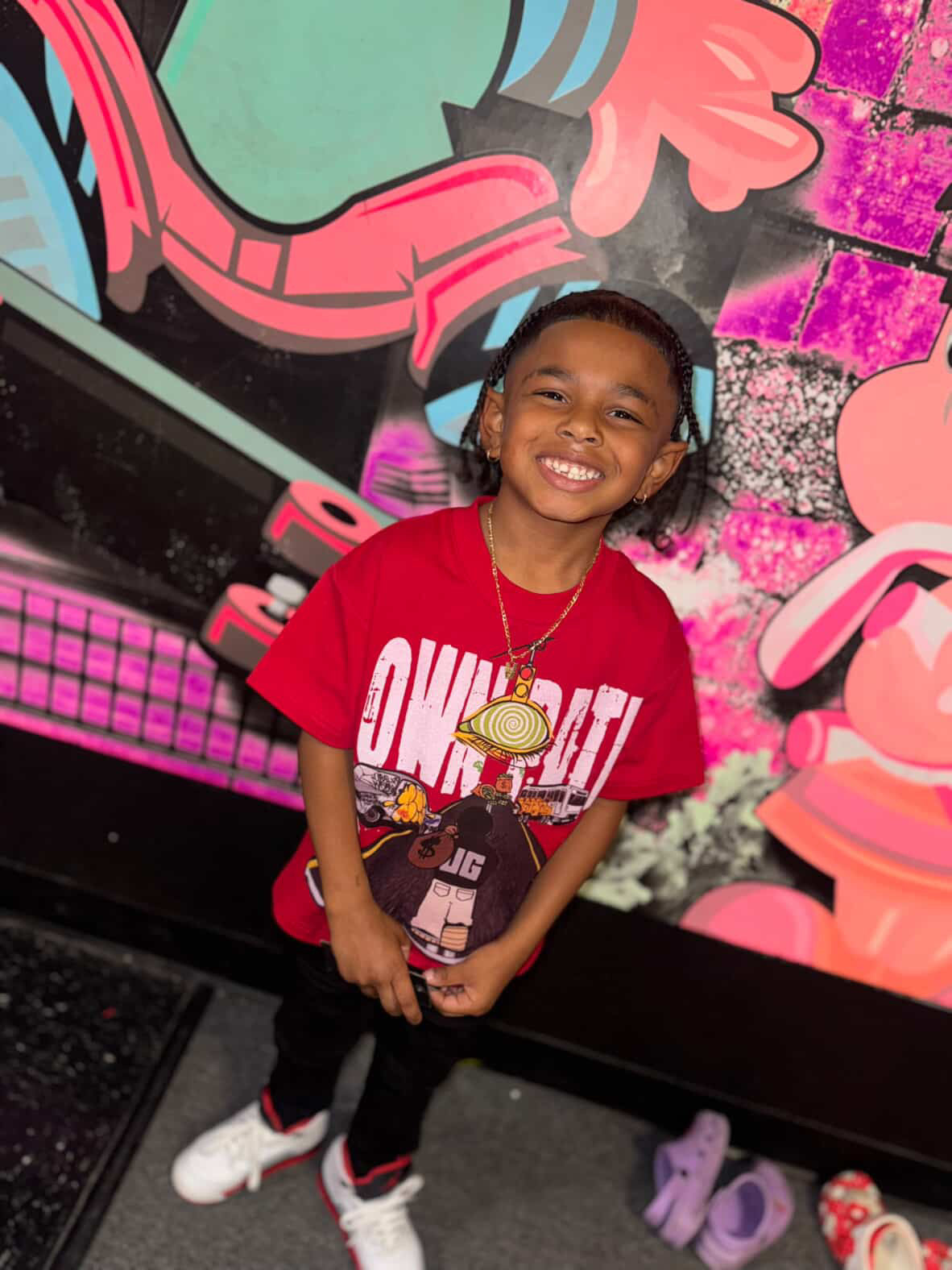 FiRE RED "OWN PATH" TEE ❤️‍🔥