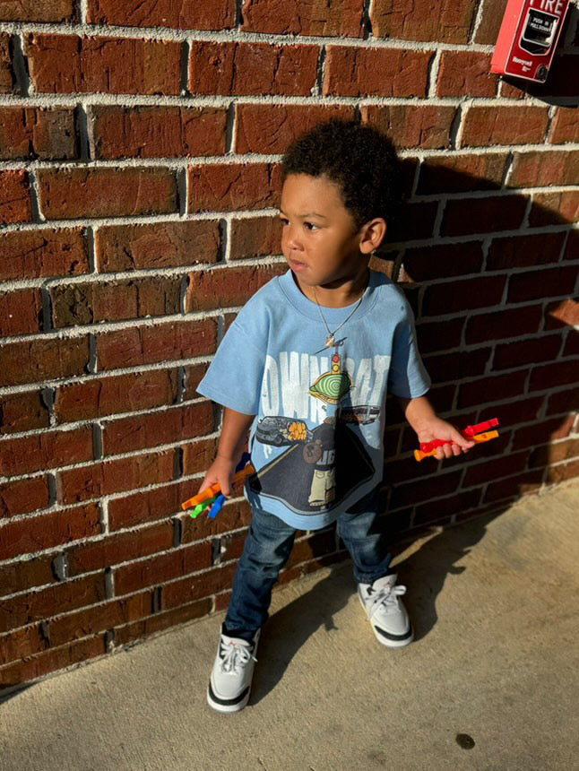 Ice Blue “Own Path” Tee🥶