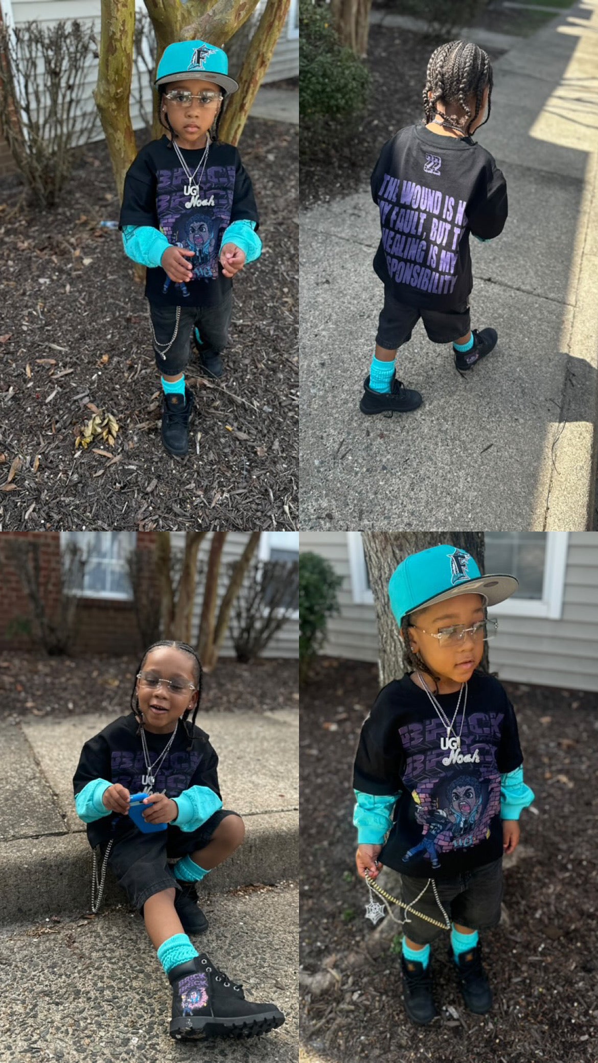 Purple Sea "BB" Long Sleeve🧬