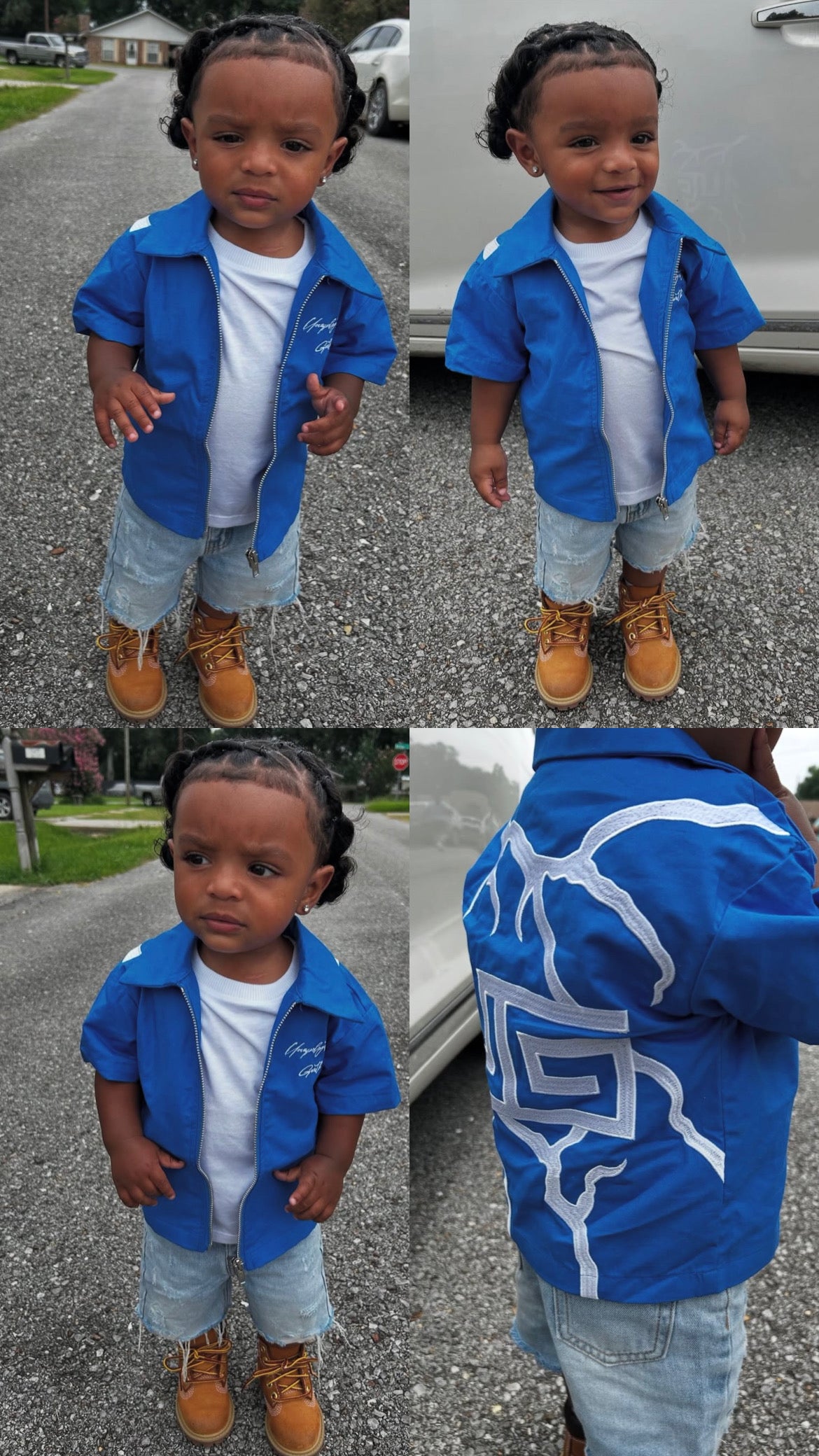 Royal “ROOT LiGHTNiNG” Zip Up🌀