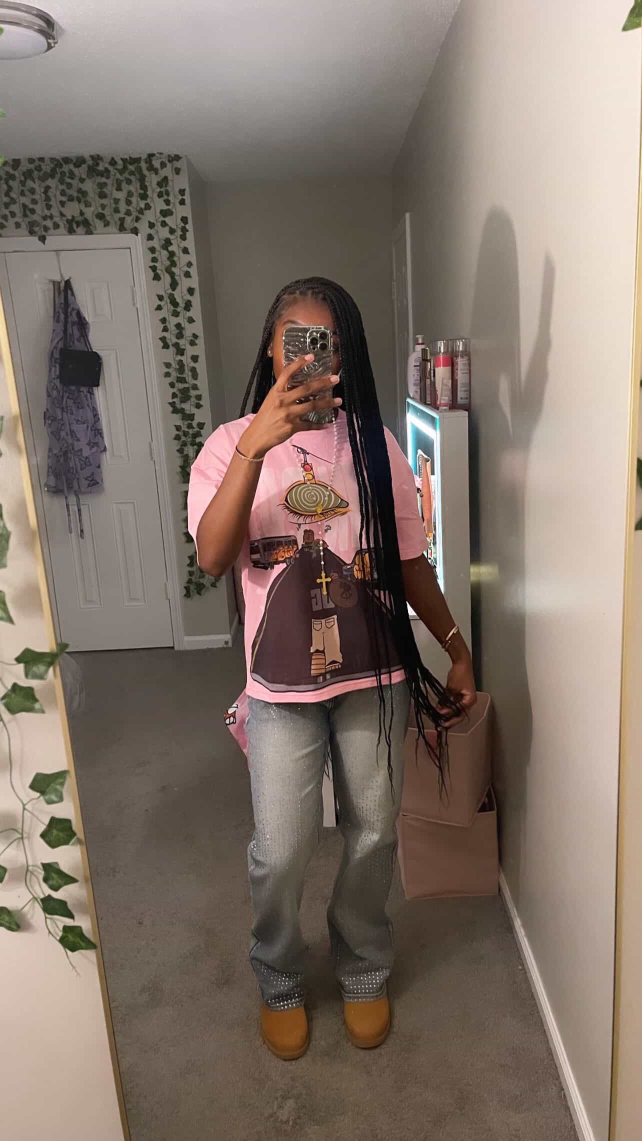 PiNK PARADiSE “OWN PATH” TEE🌺