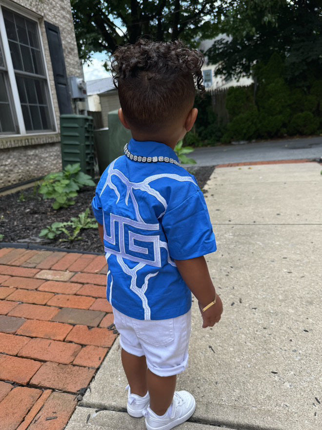 Royal “ROOT LiGHTNiNG” Zip Up🌀